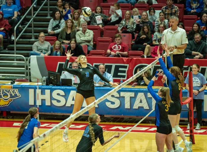 Hamilton Southeastern Castle Illinois girls volleyball 11-4-23 Julie L Brown 24056